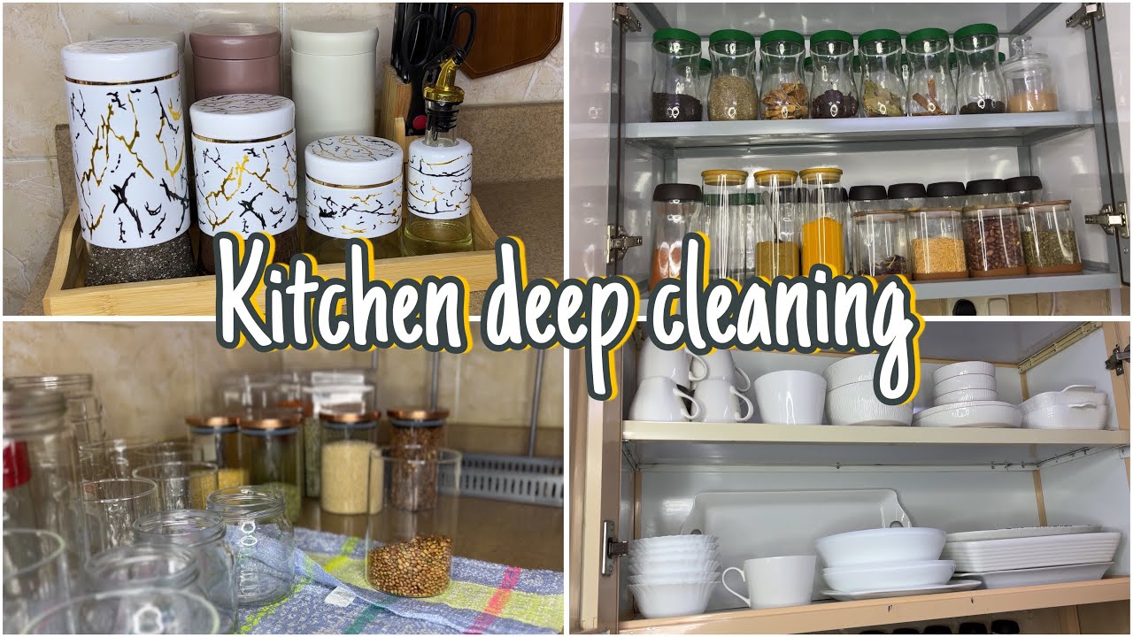 KITCHEN DEEP CLEANING | Ramadan cleaning | Kitchen organizing | #vlog #deepcleaning #cleaning