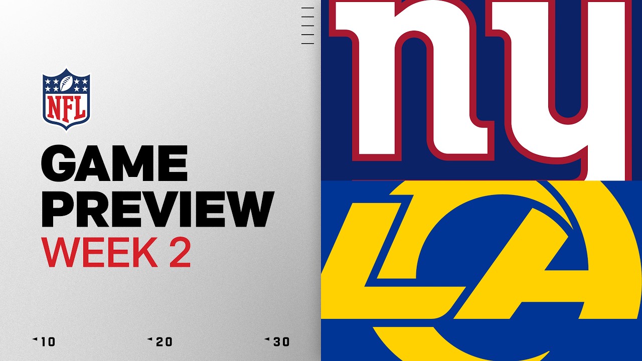 New York Giants vs Los Angeles Rams Game Preview | 2026 Week 2