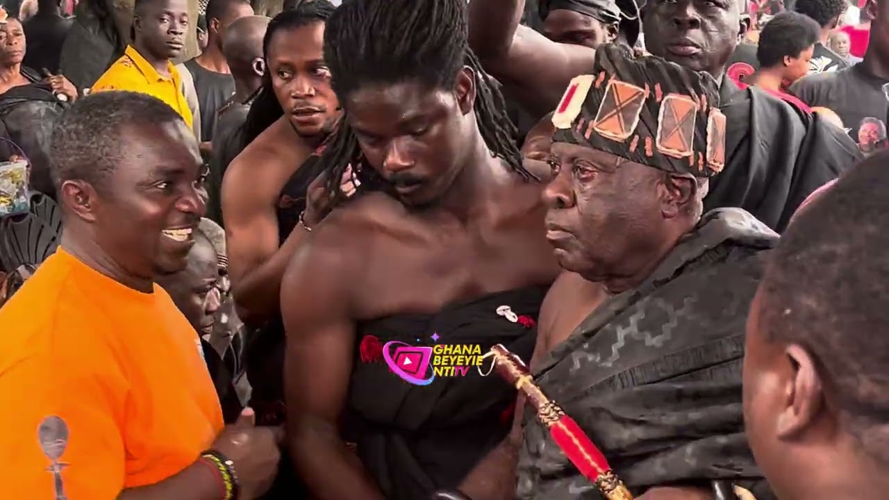 SOME SCENES AT THE ONE-WEEK OBSERVANCE OF ASANTEHENEMAA, NANA KONADU YIADOM III