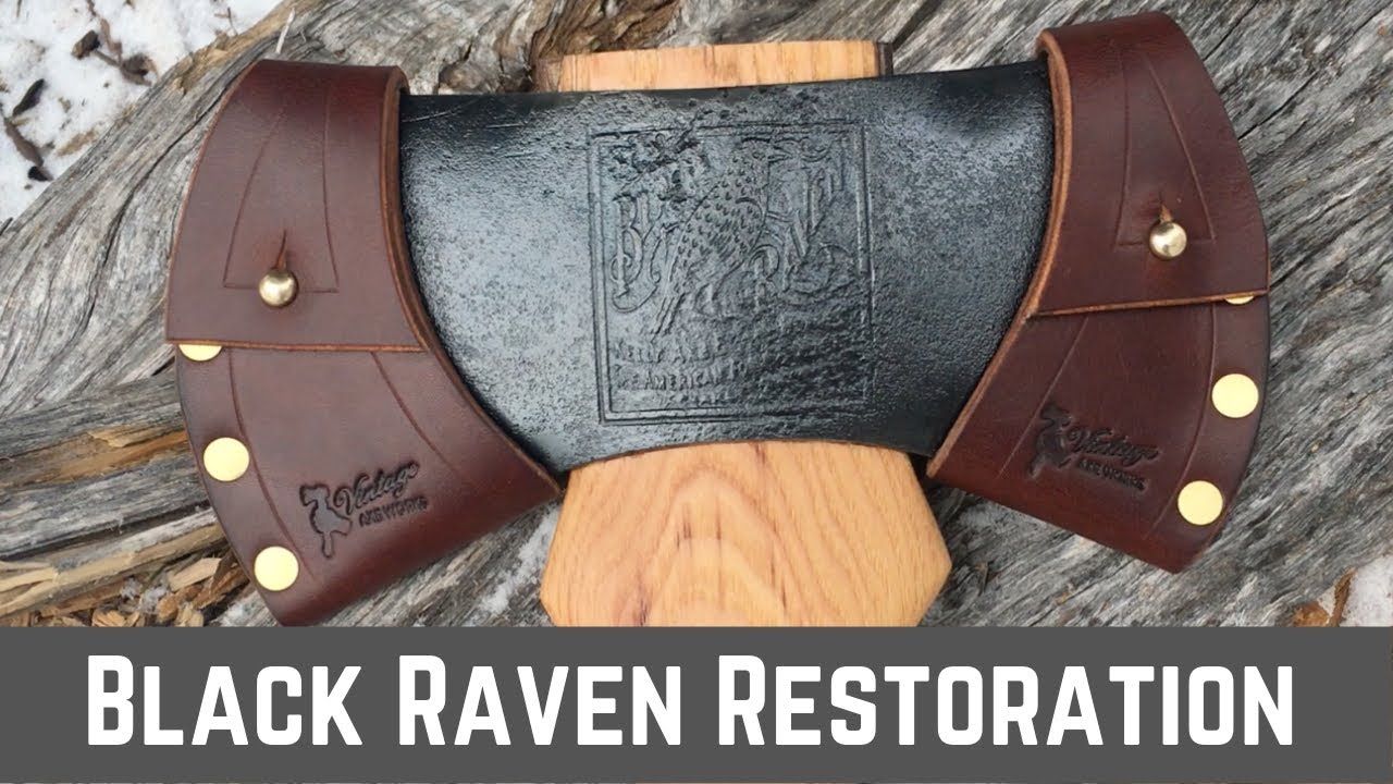 Black Raven Double Bit Axe Restoration