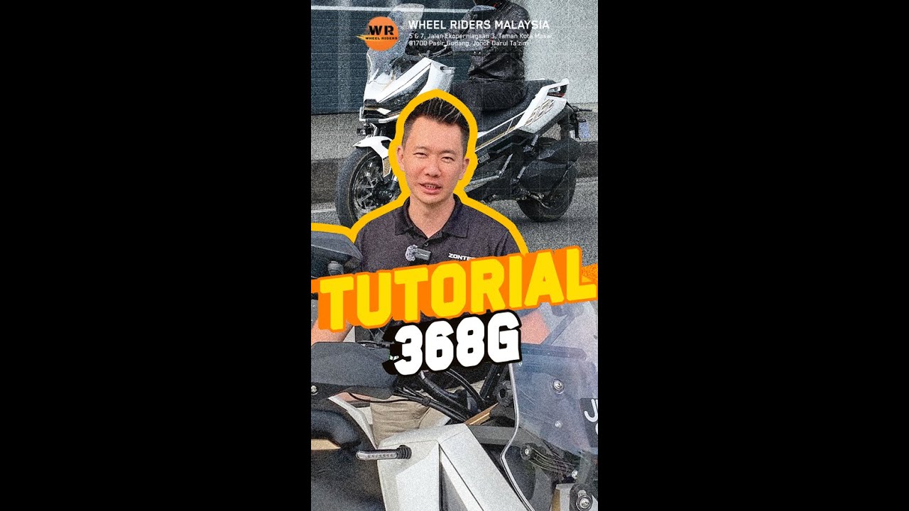 Tutorial Zontes 368G