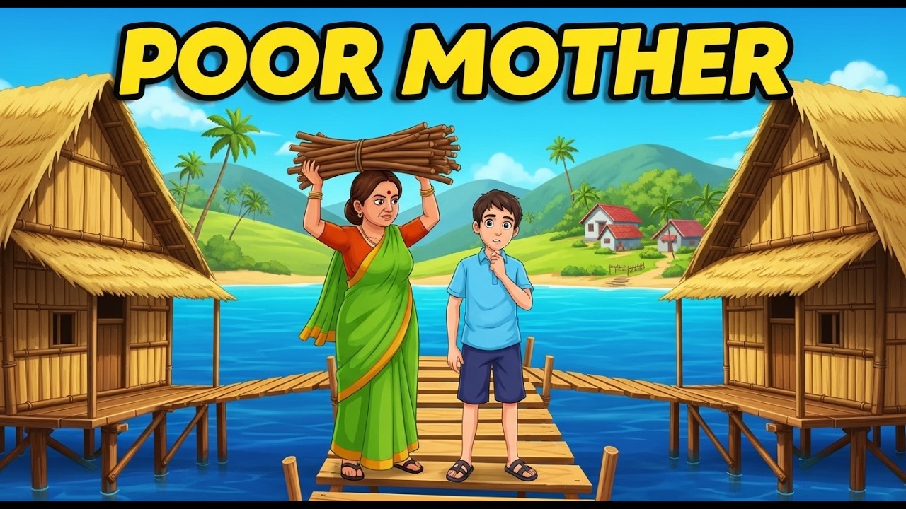 Poor Mother | Moral Stories | Animated Stories | Cartoon | English Story | Village Story | Magical