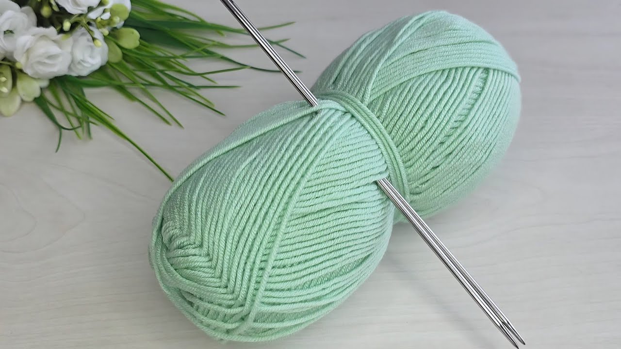 Kolay İki Şiş Örgü Yelek Model Desen🩷 #crochet #knitting #diy #handmade 