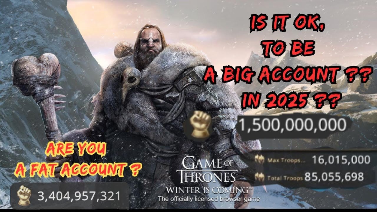 Is it ok to be a BIG account in 2025?  || GoTWIC ||