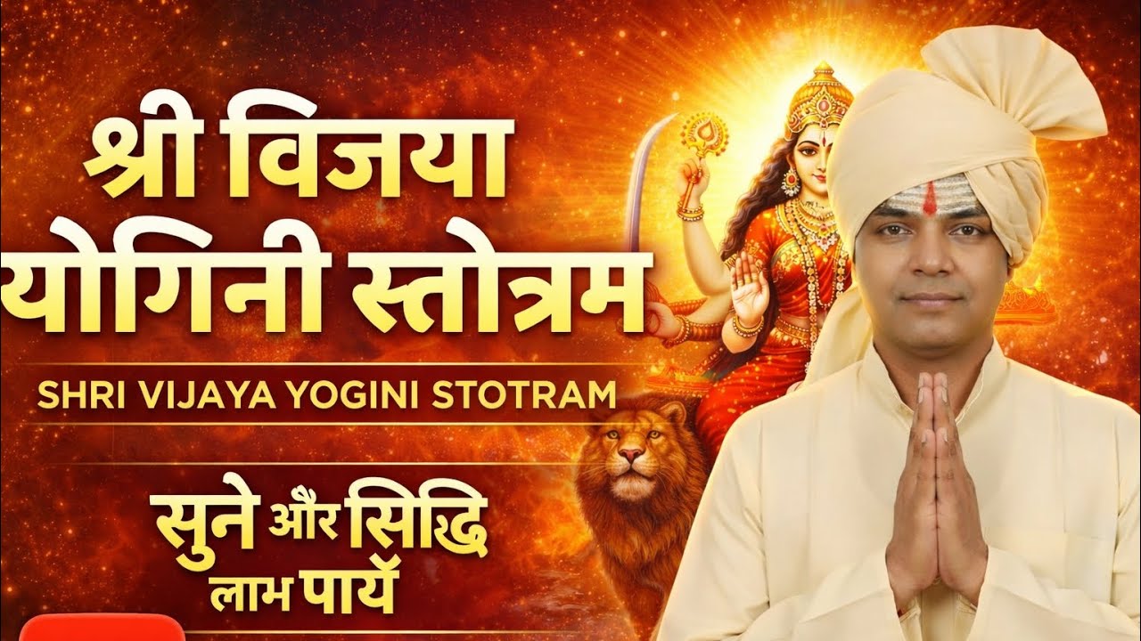 श्री विजया योगिनी स्तोत्रम् | मूल स्तोत्र पाठ | विजय एवं सिद्धि प्राप्ति हेतु