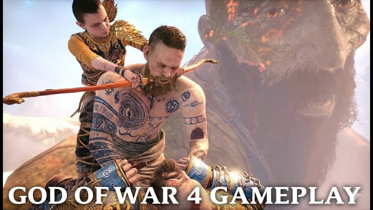 GOD OF WAR 4 GAMEPLAY AND WALKTHROUGH ENDING..