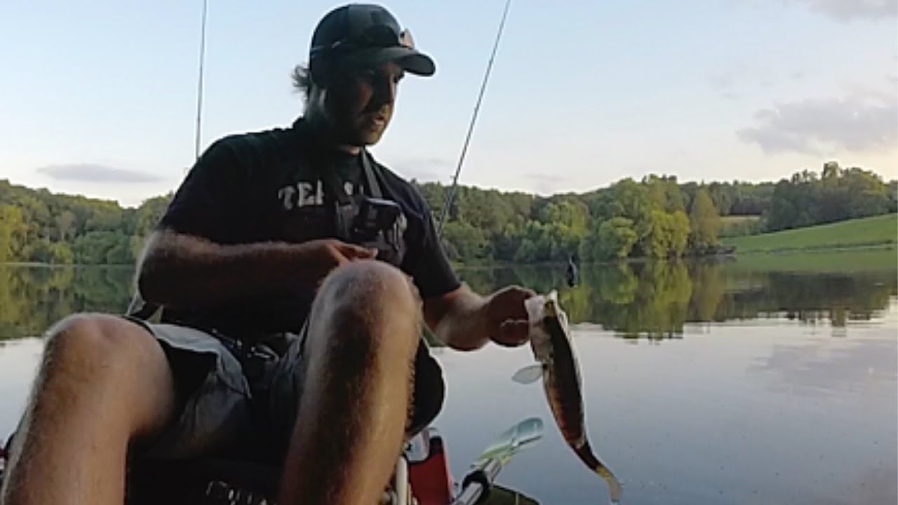 Bass Fishing Lake St Joseph! Surprise MASSIVE Crappie! Fish Ohio