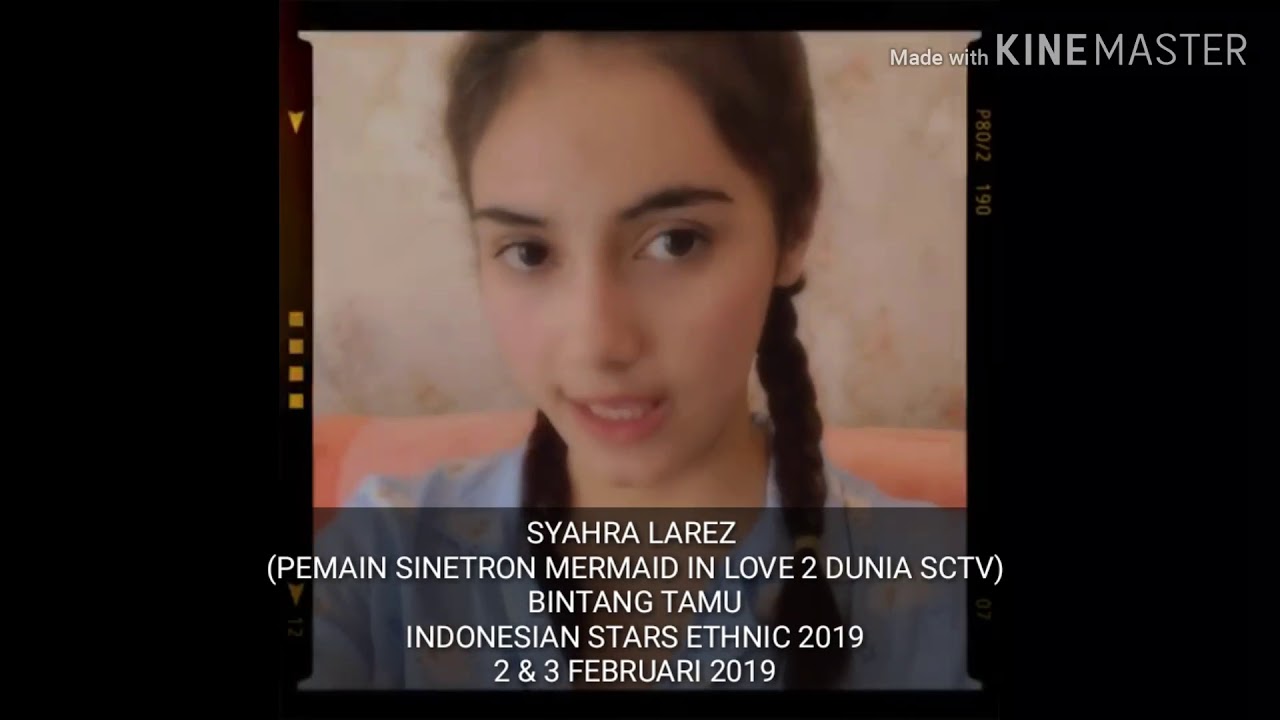 SYAHRA LAREZ BINTANG TAMU EVENT INDONESIAN STARS ETHNIC 2019