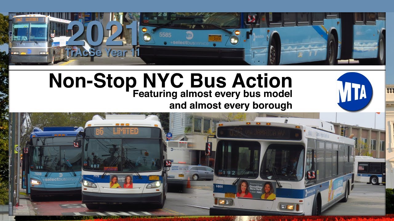 New York City Bus Marathon - MTA New York City TrAcSe 2021