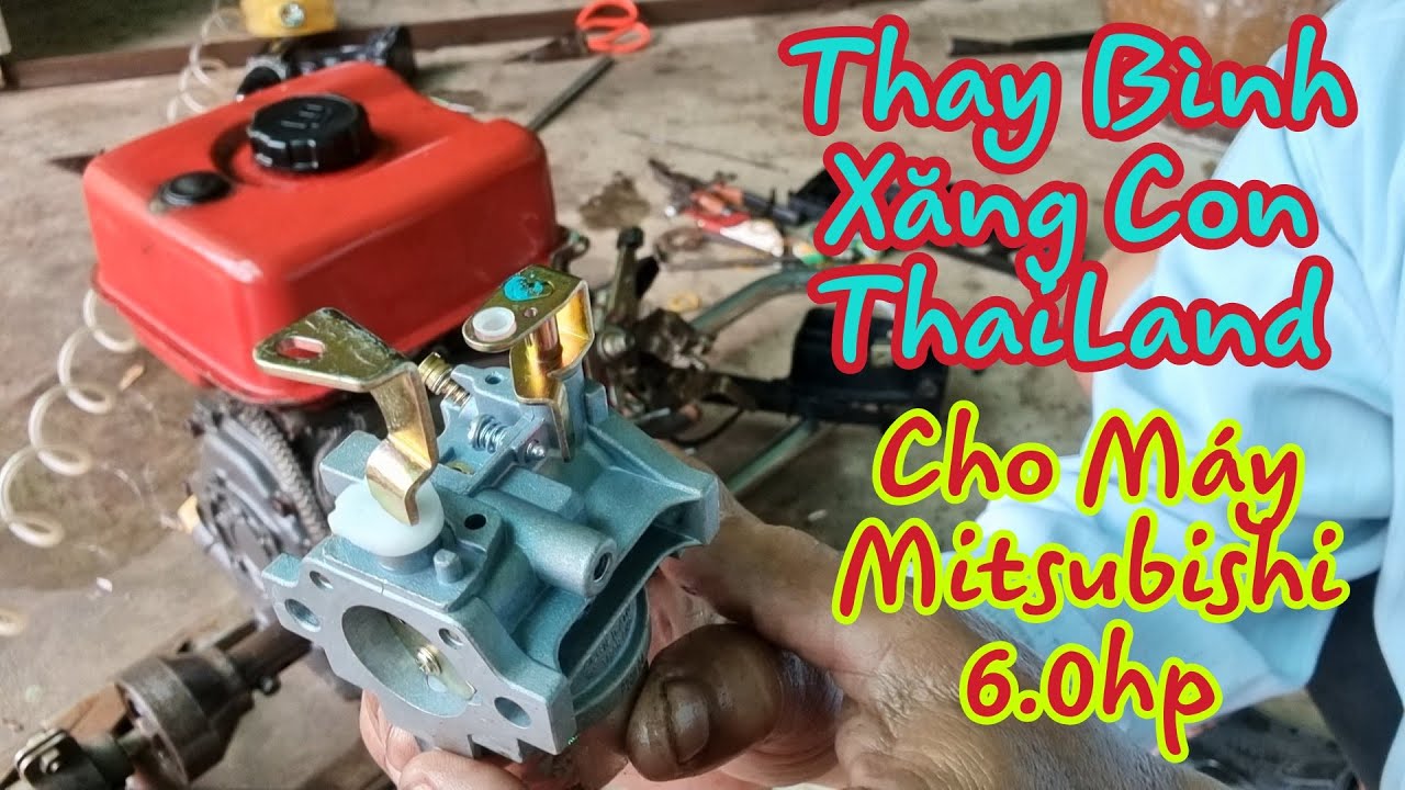 Bình Xăng Con VANGUARD ThaiLand Cho Mitsubishi 6.0hp