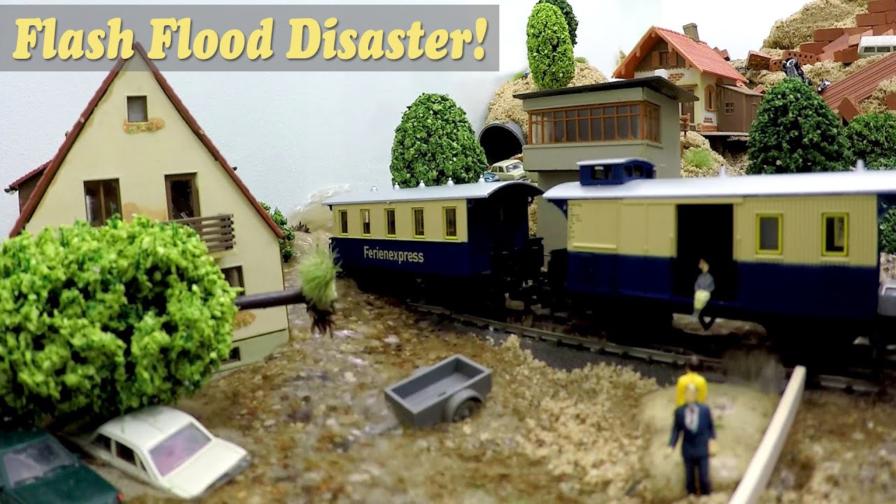 Dam Breach Experiment | Flash Flood destroys a small Town 🌊