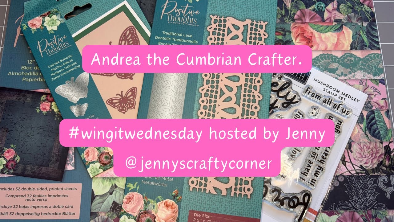 #wingitwednesday, ведущая Дженни @JennysCraftyCorner