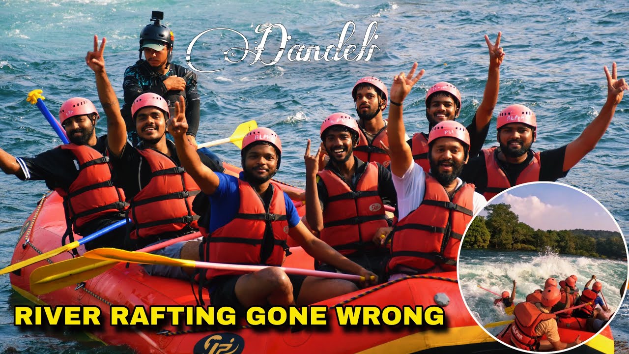 DANDELI RIVER RAFTING | DANDELI RESORTS | ADVENTURE SPORTS DANDELI |DANDELI PLACES | KANNADA VLOG 