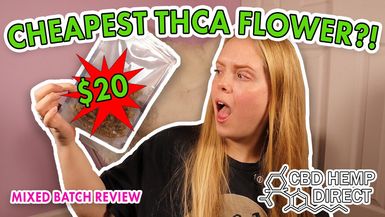 Trying the $20 ounce I found on CBD Hemp Direct and yapping | Mixed Batch THCA Flower review