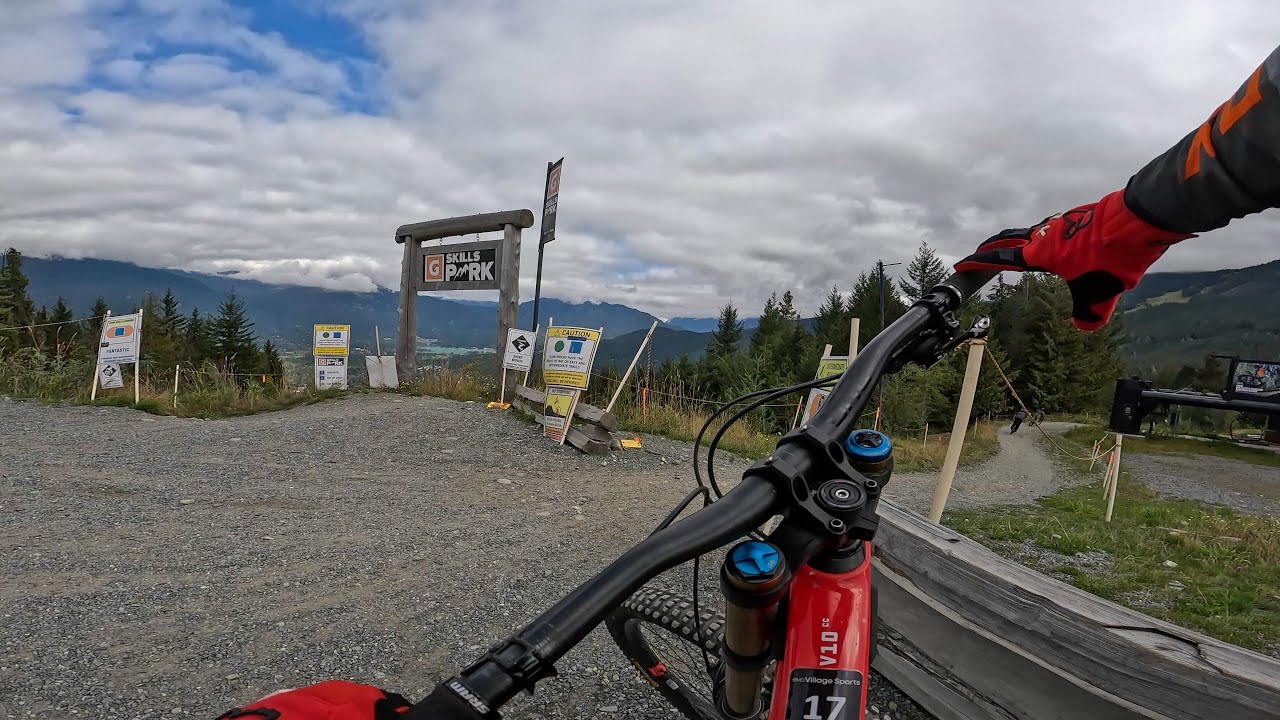 Whistler MTB Park - First Blue Trails