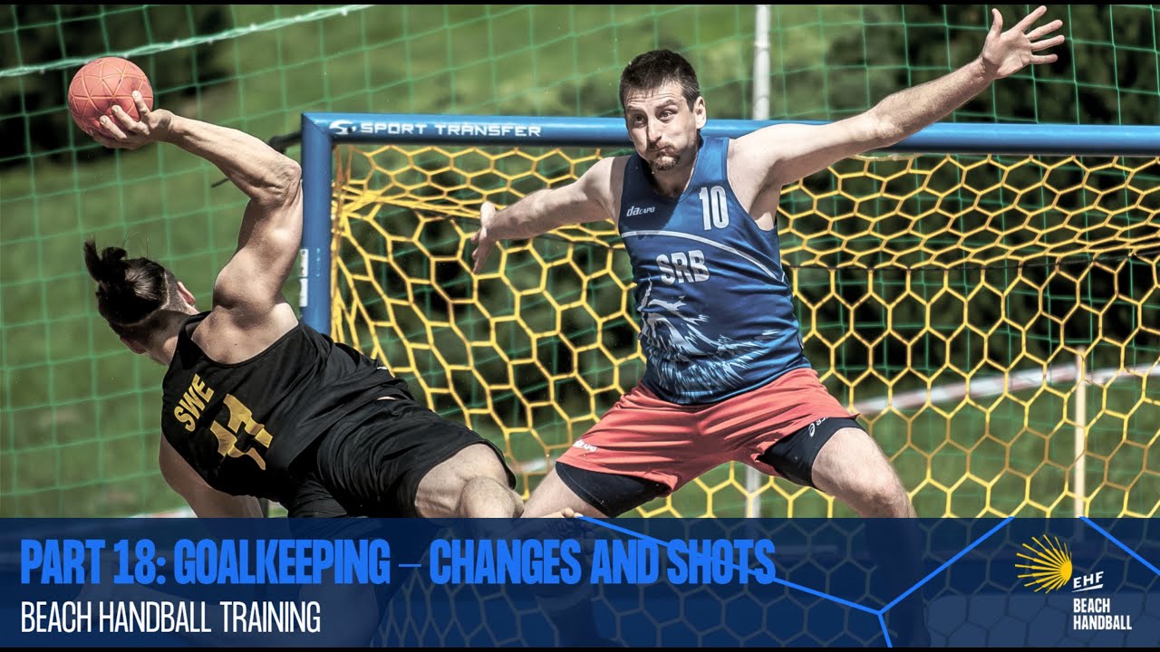 Beach handball training part 18: Goalkeeping - changes and shots