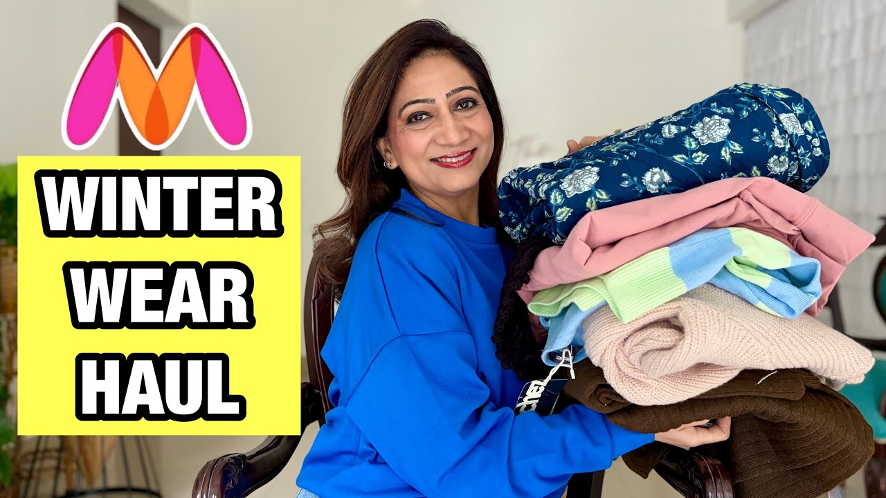 Myntra Best Winter Wear 2025 | Woolen Sweater/Cardigan/Shrugs/Sweatshirts starts @550 #Thehopestory