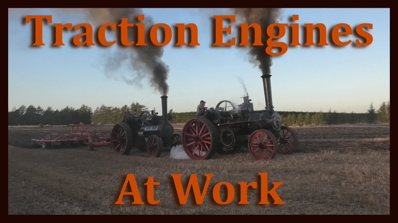 Traction Engines At Work