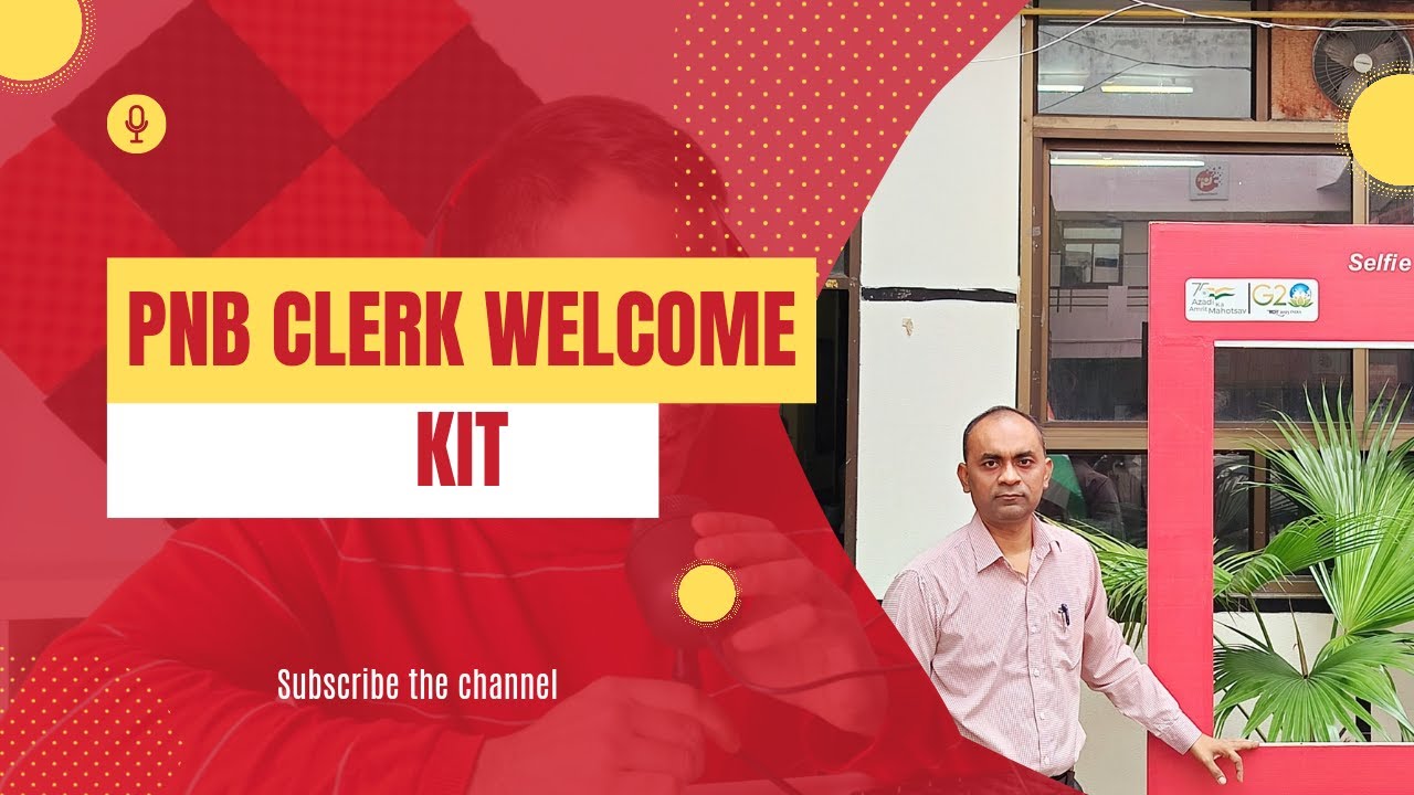 PNB clerk welcome kit