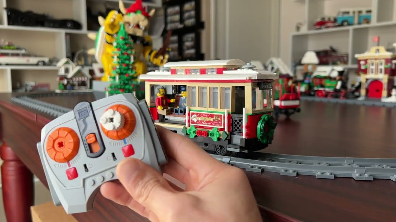 LEGO TUTO : TRAM HOLIDAY MAIN STREET #10308 + POWER FONCTION