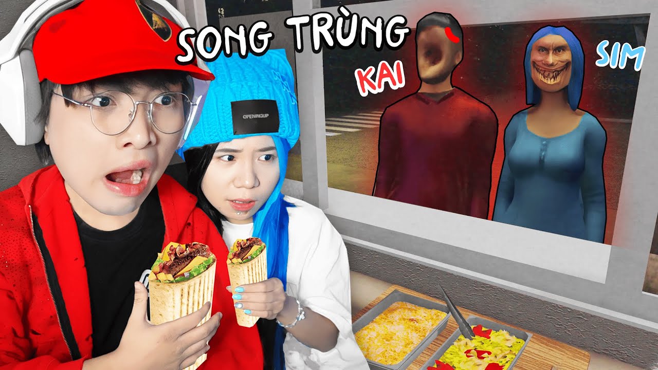Kairon Và Simmy Gặp Song Trùng Tại Cửa Hàng Shawarma Kiosk ( KINH VÃI )
