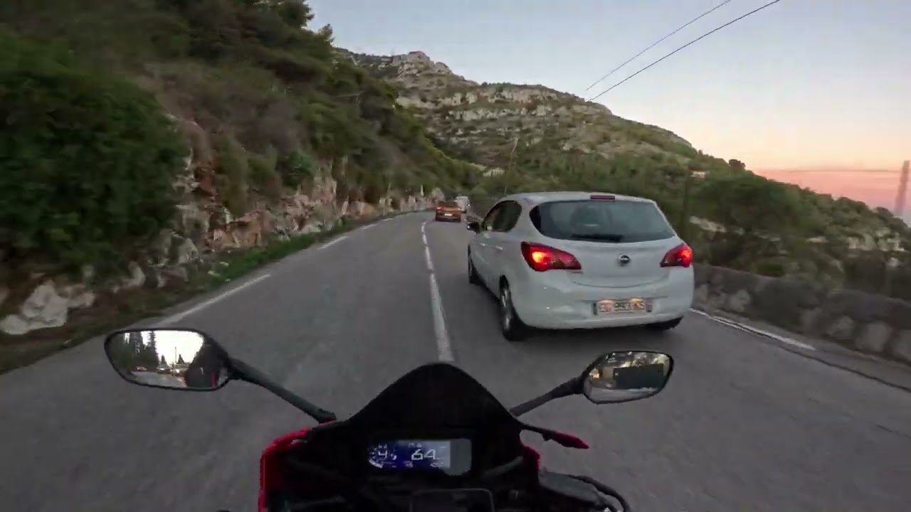 CBR650R night session