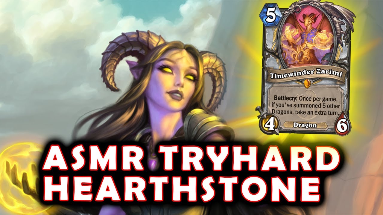 ASMR #1 - TRYHARD HEARTHSTONE - Le PRETRE ZETALOT est un INCROYABLE DECK OTK !