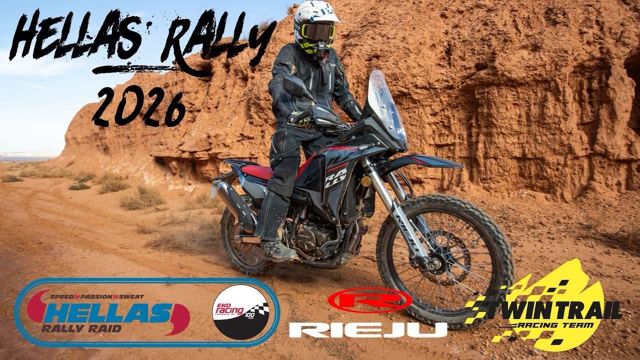 Rieju 307 al Hellas Rally con el TwinTrailRacingTeam. Cierro un circulo.