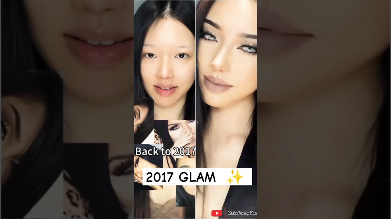 Back to 2017 Glam ✨ #makeup #makeuptutorial #fullglam #makeuptransformation