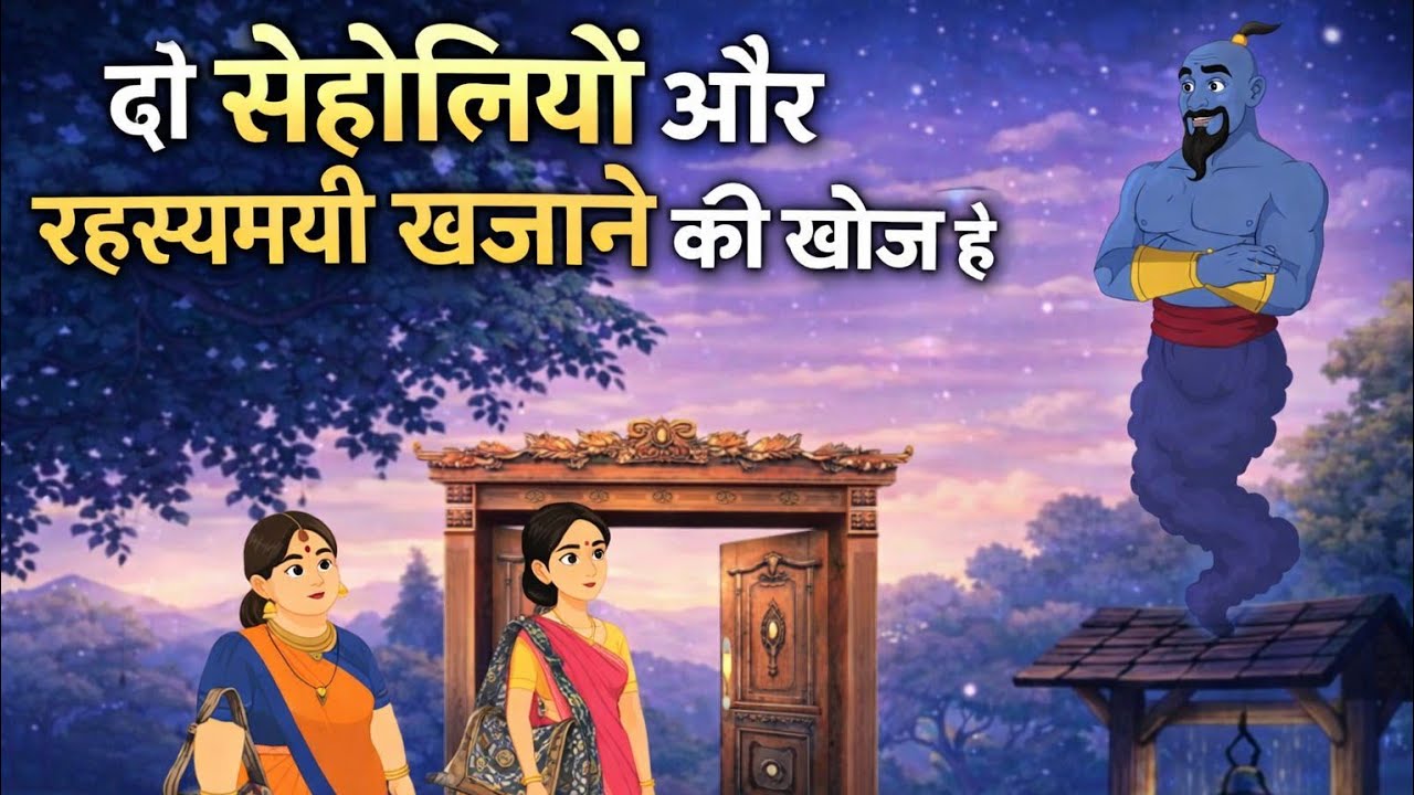 दो सहेलियाँ और रहस्यमय खजाने की खोज | Moral Story | Moral Stories In Hindi | Hindi Kahaniyan |