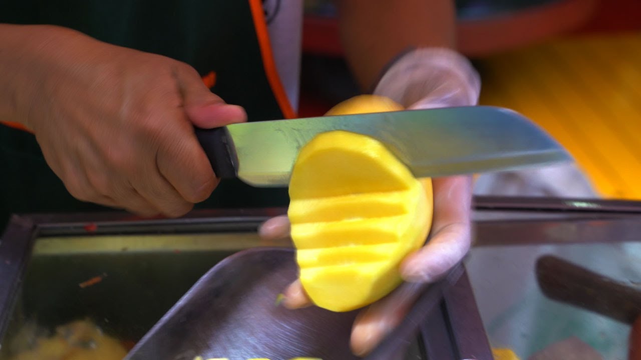 Удивительные НАВЫКИ Резки ФРУКТОВ｜Amazing Fruits Cutting Skills｜Thai Street Food｜FRUIT NINJA