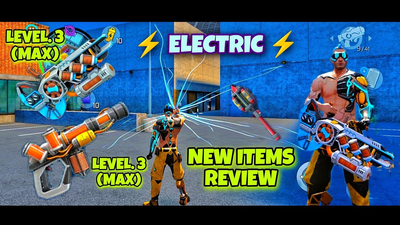 NEW ITEMS REVIEW FROM BATTLE PASS SEASON 31 Thunderclap Lvl. 3 | Sterilizer Lvl. 3 | Gangstar Vegas