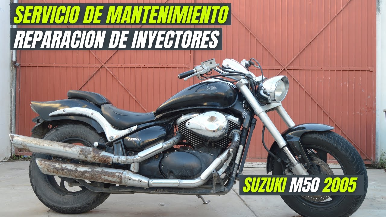Suzuki Boulevard M50 cambio de aceite y reparacion de inyectores