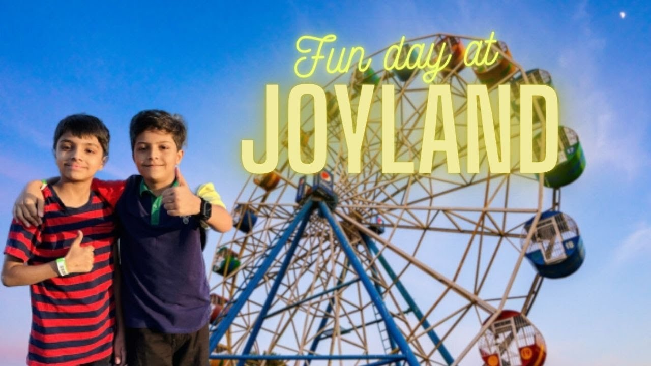 Riding Every Ride with Aman | Joyland Amusement Park  Rawalpindi