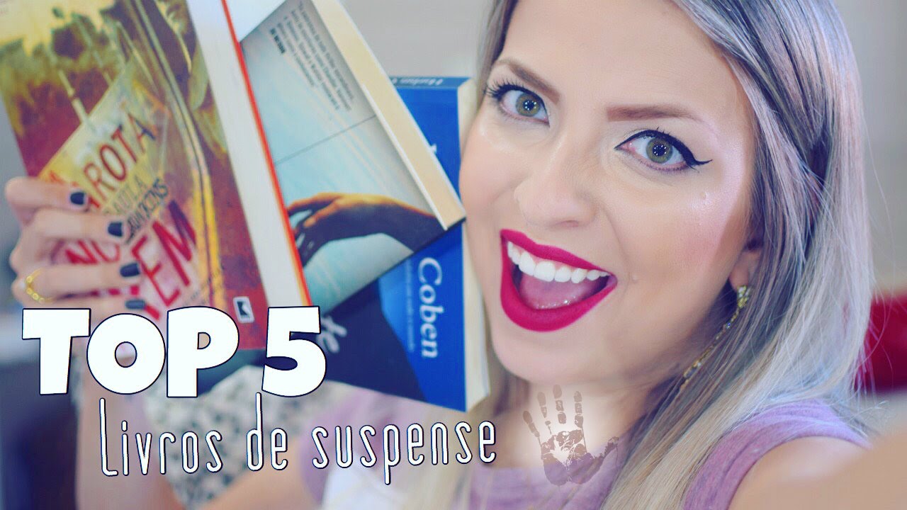 TOP 5 LIVROS DE SUSPENSE