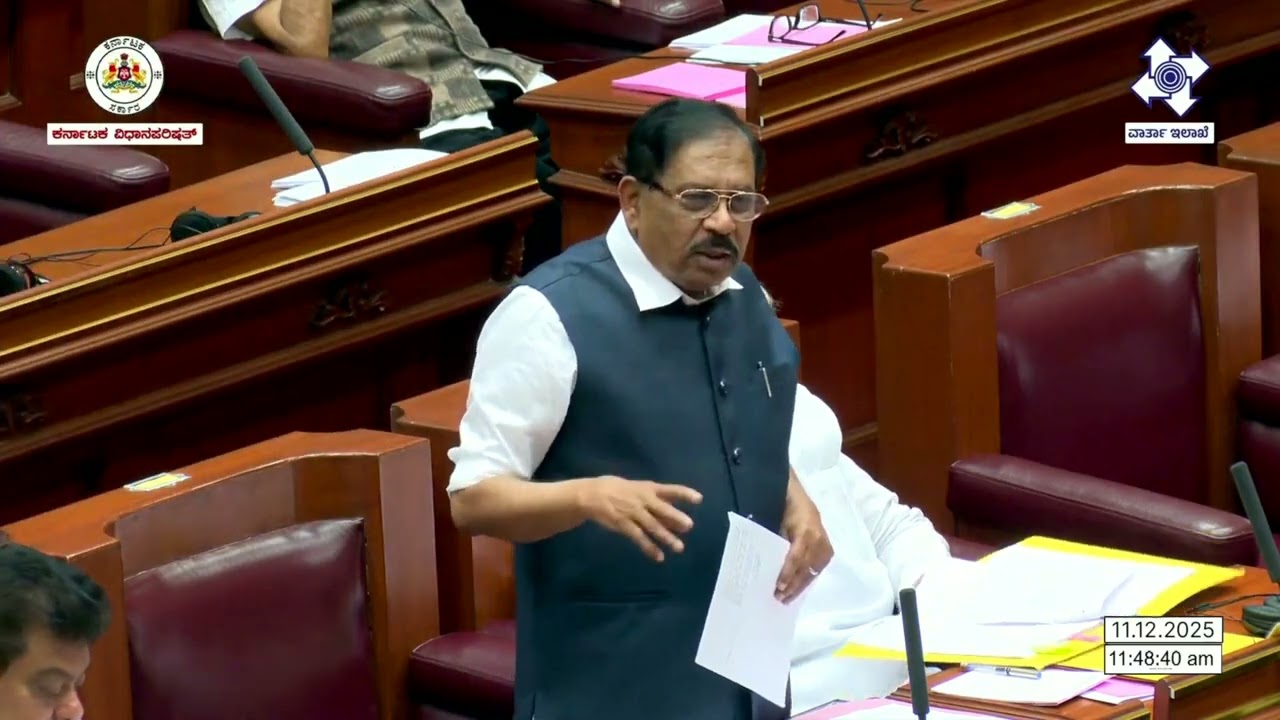ರಾಜ್ಯದಲ್ಲಿ ಕಾನೂನು-ಸುವ್ಯವಸ್ಥೆ ಕುಸಿತ! ಬೆಳಗಾವಿ ಸದನದಲ್ಲಿ ಗೃಹಸಚಿವರ ಮೇಲೆ ಕಿಡಿಕಾರಿದ MLC ಕಿಶೋರ್
