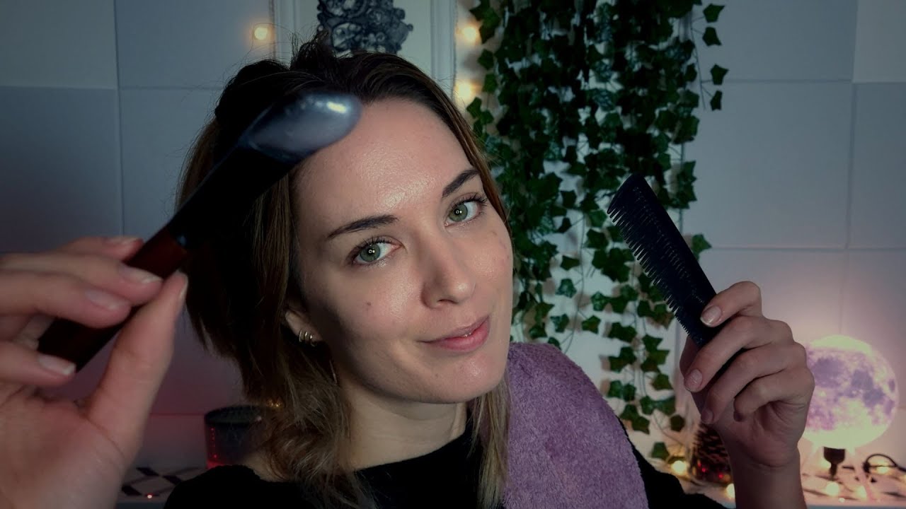 ASMR | Realistic 360° Scalp Check Up And Scalp Treatment For Sleep | Soft Spoken