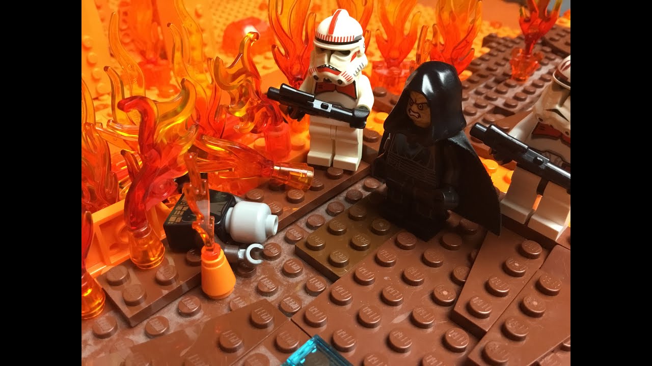 Revenge Of The Sith Lego Star Wars Stop Motion!