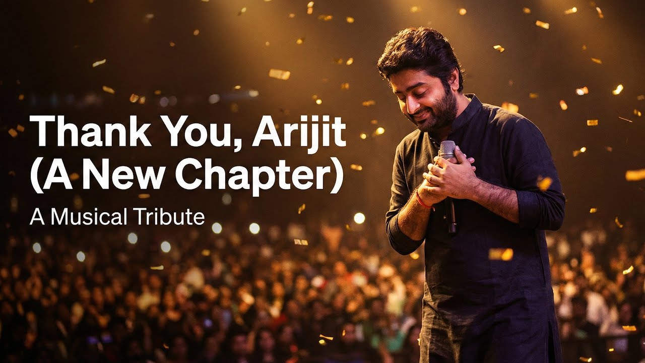 Thank You, Arijit Singh | A Musical Tribute (A New Chapter) ❤️