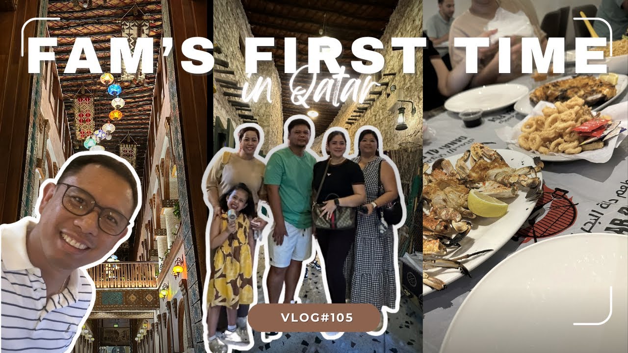 Humid August in Qatar: Hub’s Brother & Family Try Middle East Summer Heat | RYAN AND MARIA | #105