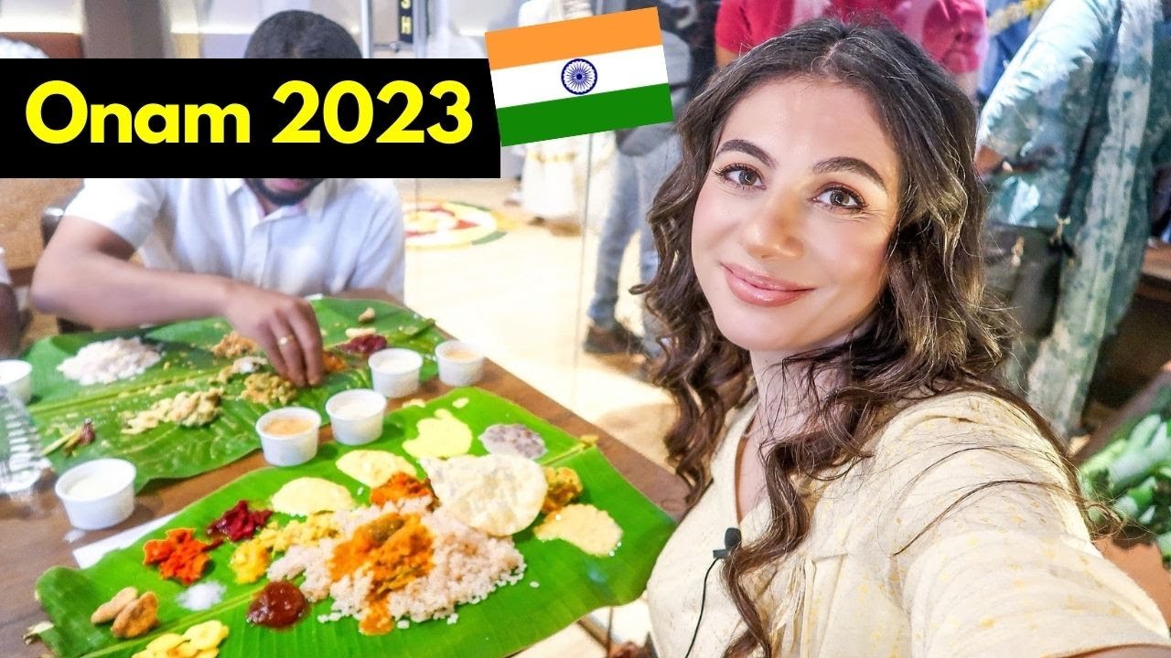 Onam Is Here! I try the Best Indian Food From Kerala | Ivana Perkovic