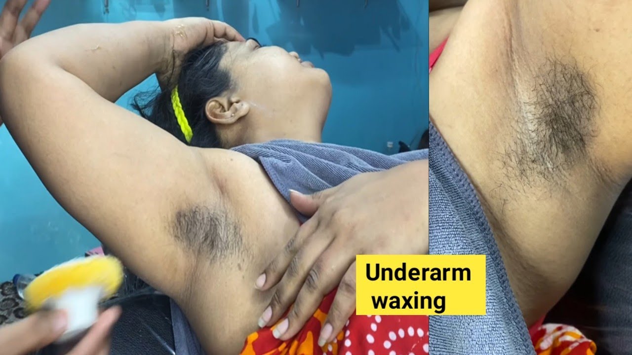 how to do Underarms waxing at home | #waxingathome #armpitwaxing @Soni Makeover