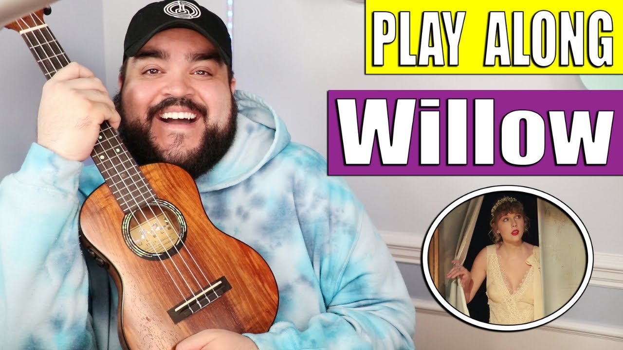 WILLOW - TAYLOR SWIFT | Ukulele Cover & Play Along with Chords