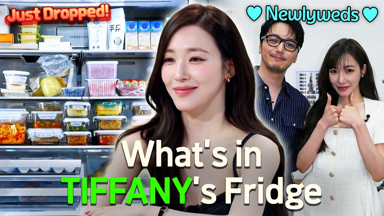 What's In 💗Newly Married 💗 SNSD TIFFANY's Fridge? 💕