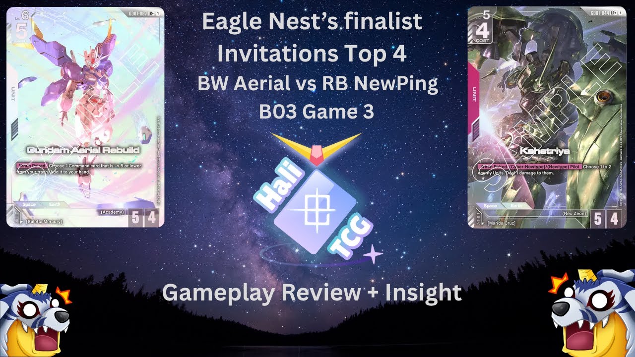 [Game 3] BW Aerial vs RB Newtype! | Gameplay Review and analysis! Eagle Nest finalist Invitation