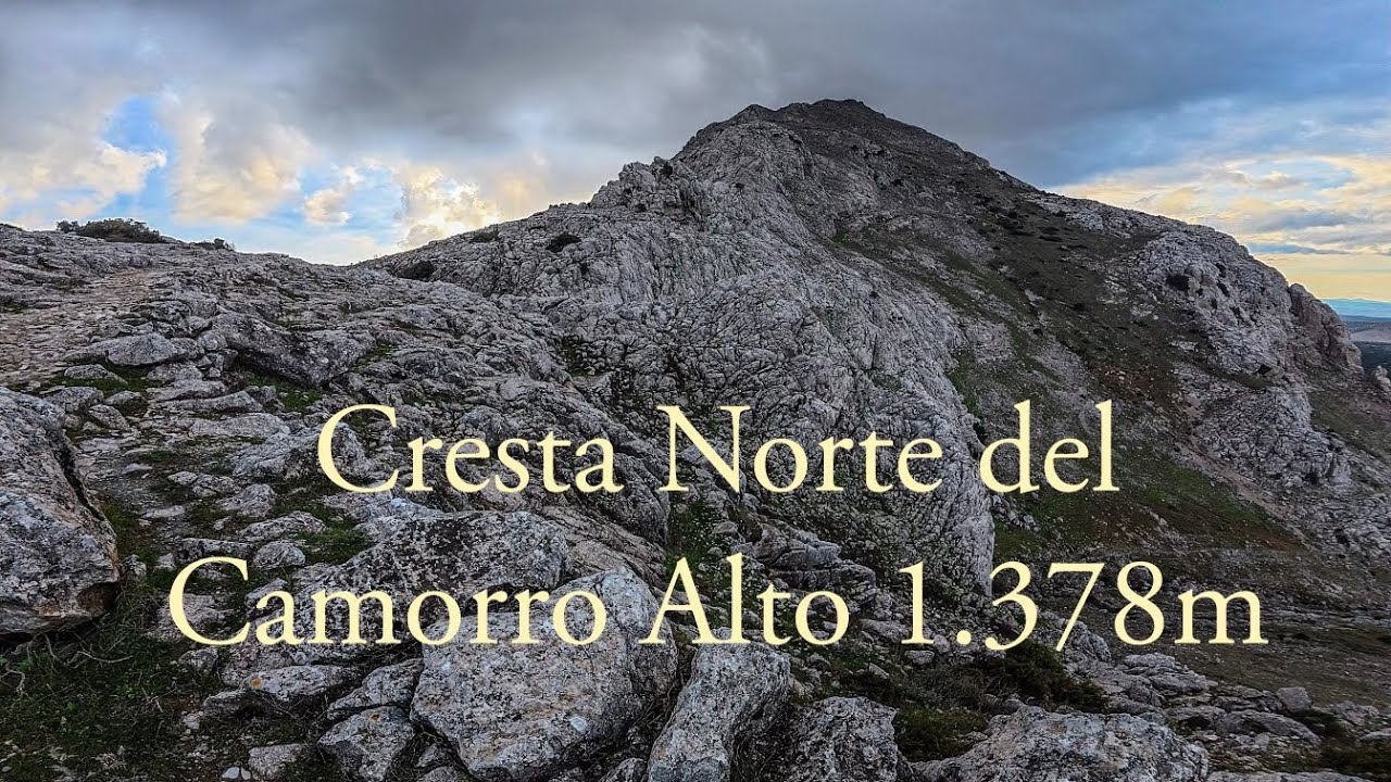 Subida al Camorro Alto 1.378m por la arista Norte 