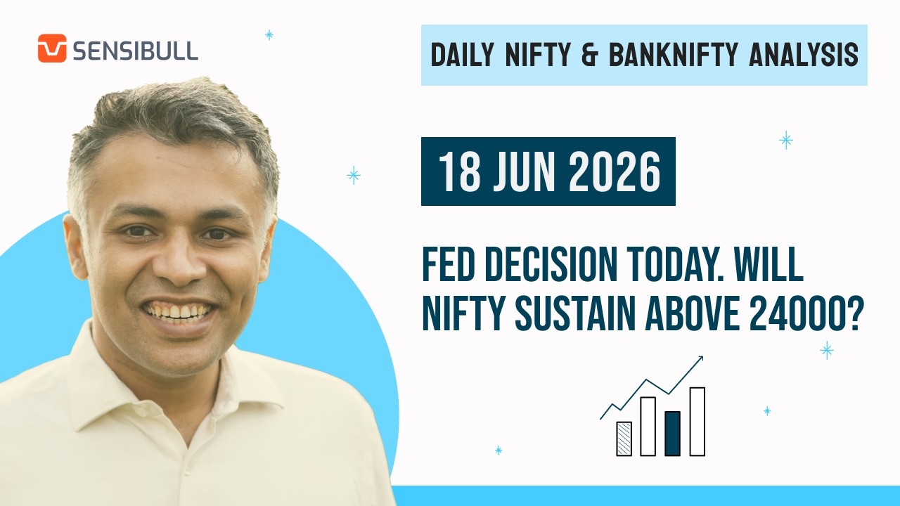Анализ NIFTY и BANK NIFTY на завтра | Прогноз фондового рынка | 18 июня 2026 г., четверг