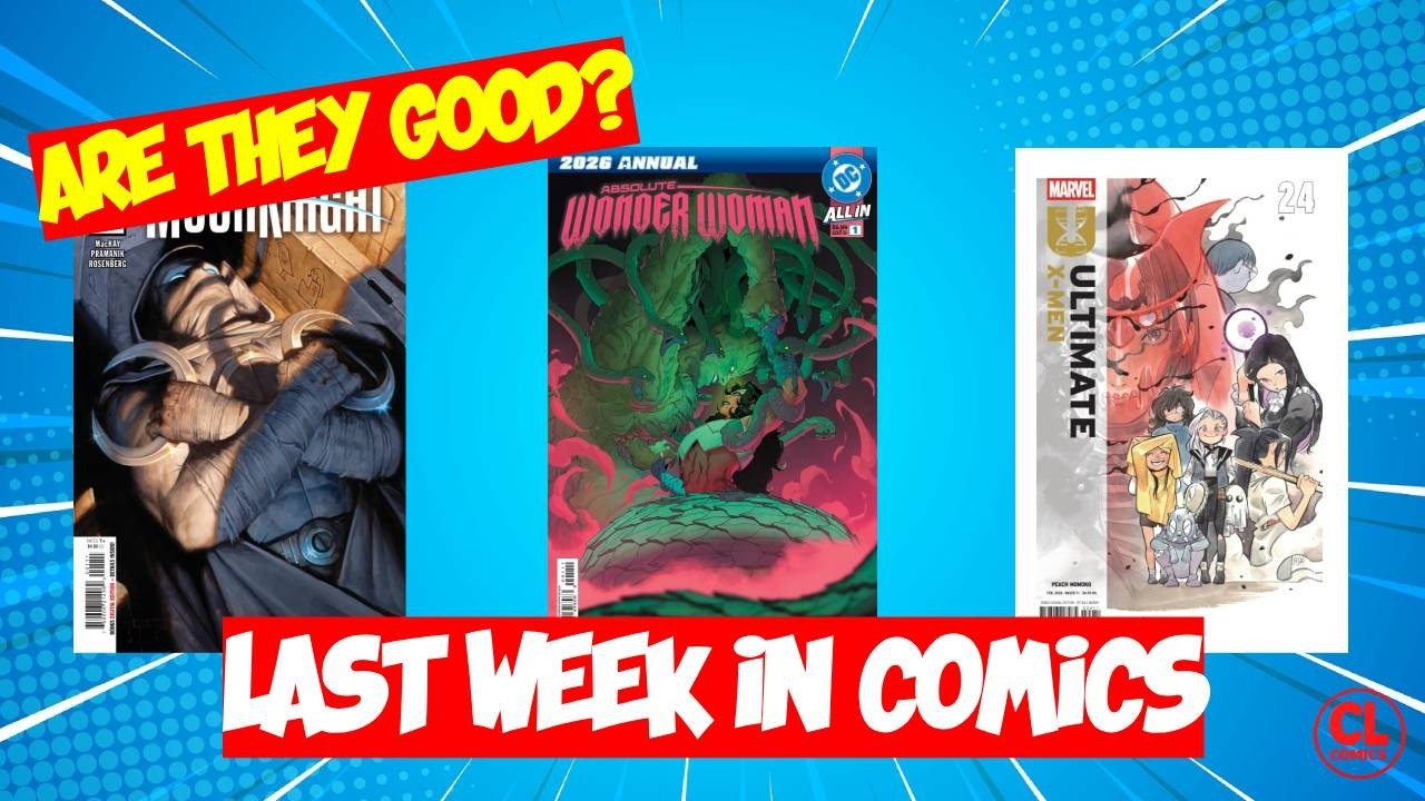 Some MID Some PEAK | Last Week's Comic Ranking | Last Week in Comics Ep. 1