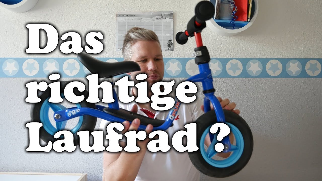 Welches LAUFRAD ist das Richtige? | Papas Vlog #7