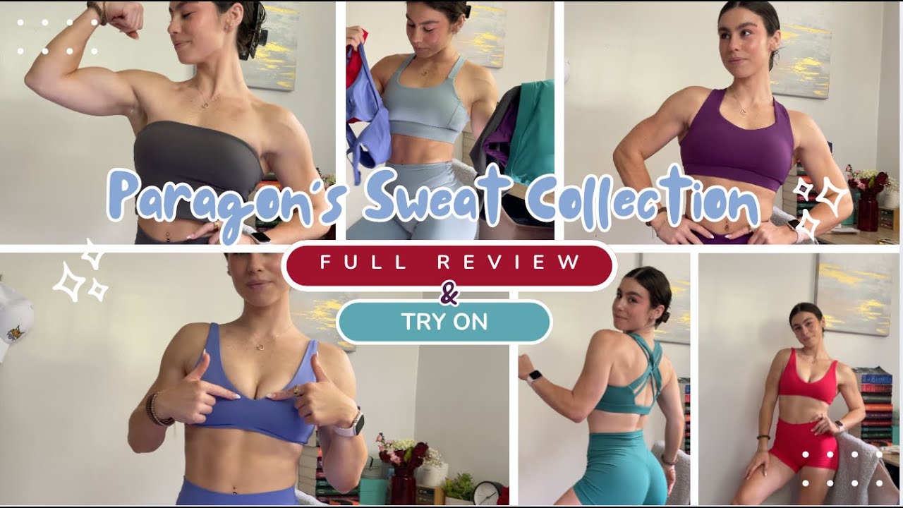 PARAGON SWEAT COLLECTION | Try On & Honest Review | New Bras | FormLux vs RecStretch | My Top Picks